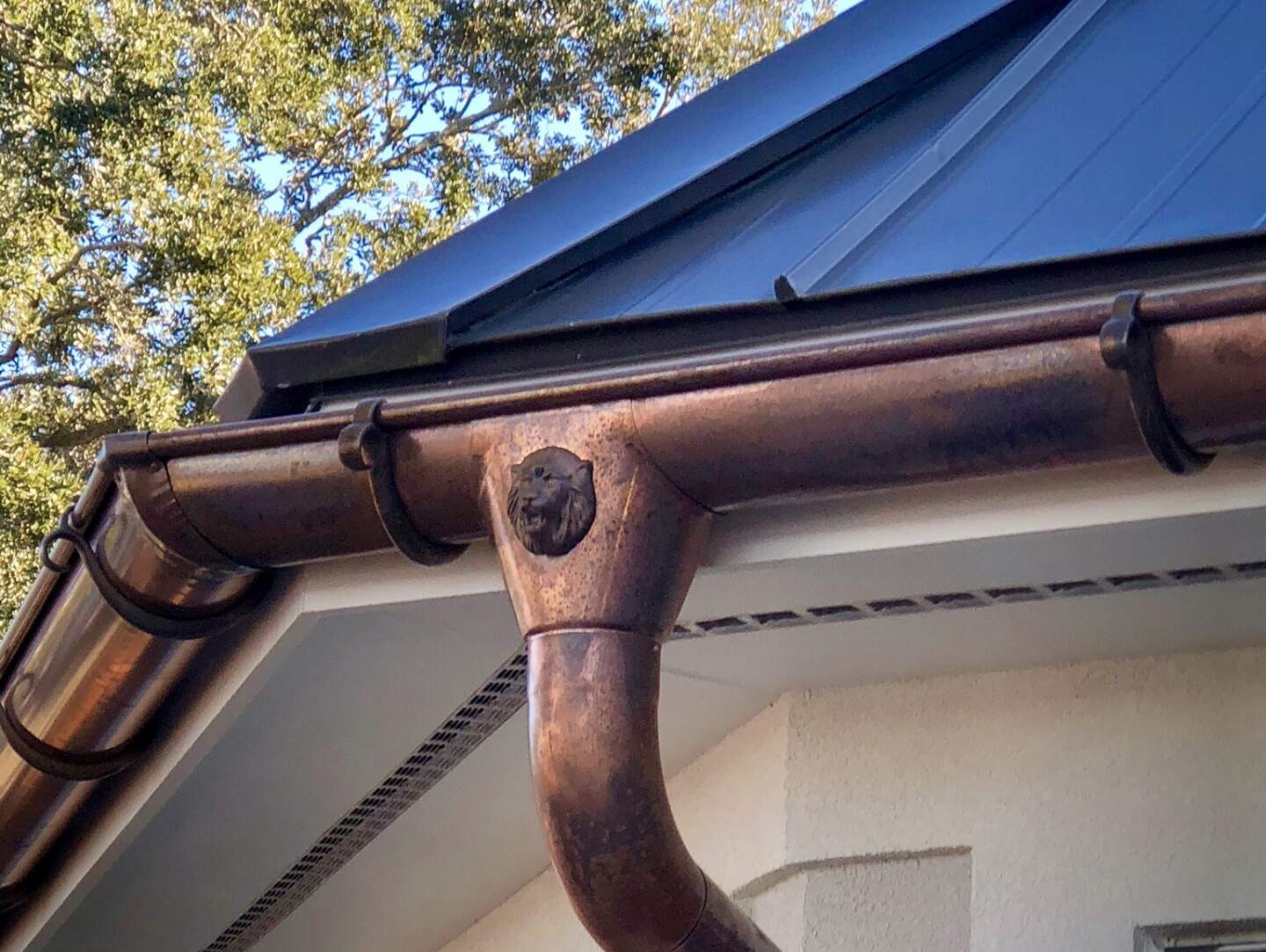 A picture of How Long Do Copper Gutters Really Last? with Holy City Gutterworks